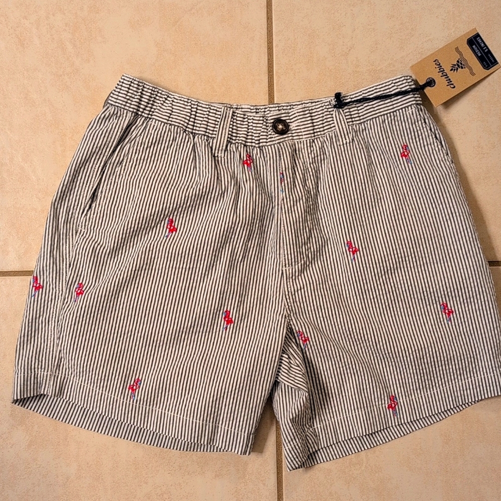 Chubbies - The Flamingo Racers 5.5" Original - Seersucker Medium